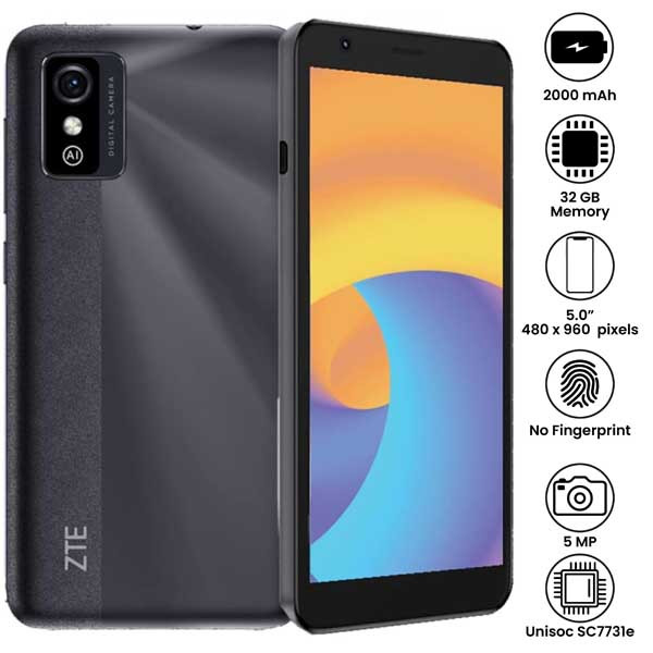 Mobitel best cheap ZTE Blade L9  smartphone all colors uk